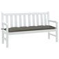 JUNG Vida Gartenbank-Auflage Melange Dunkelgrau 150x50x7 cm Stoff