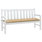 JUNG Vida Gartenbank-Auflage Melange Beige 150x50x7 cm Stoff