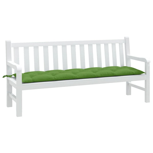 JUNG Vida Gartenbank-Auflage Melange Grün 180x50x7 cm Stoff