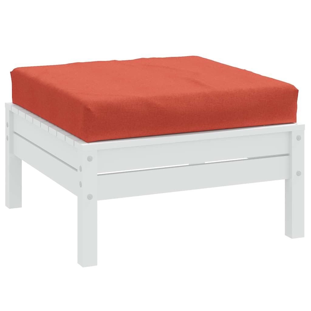 JUNG Vida Palettenkissen Melange Rot 60x60x9,5 cm Stoff