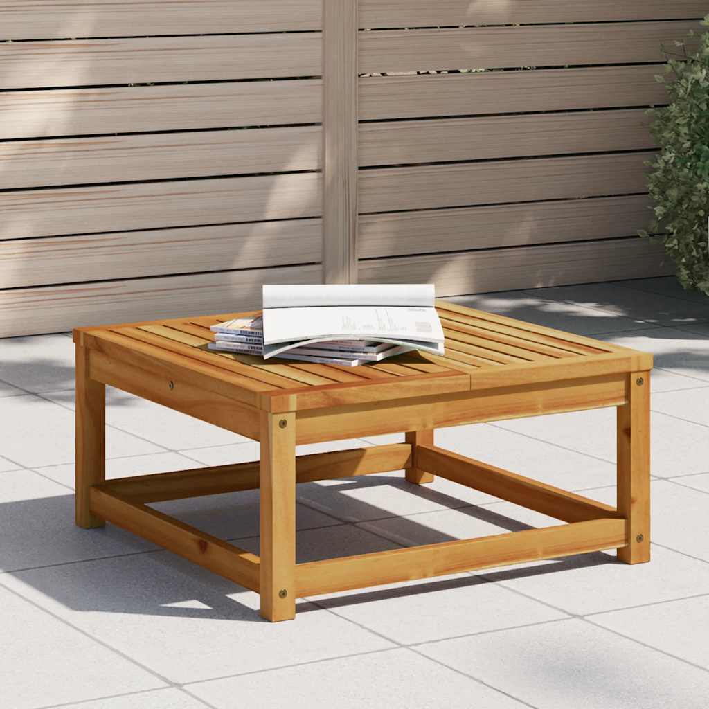 JUNG Vida Gartentisch 63x63x30 cm Massivholz Akazie