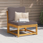 JUNG Vida Gartensofa mit Kissen Massivholz Akazie