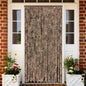 JUNG Vida Fliegenvorhang Beige und Dunkelbraun 100x220 cm Chenille