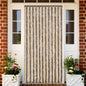 JUNG Vida Fliegenvorhang Dunkelbraun und Beige 100x200 cm Chenille