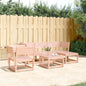 JUNG Vida 5-tlg. Garten-Lounge-Set Massivholz Douglasie