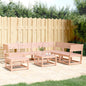JUNG Vida 7-tlg. Garten-Lounge-Set Massivholz Douglasie