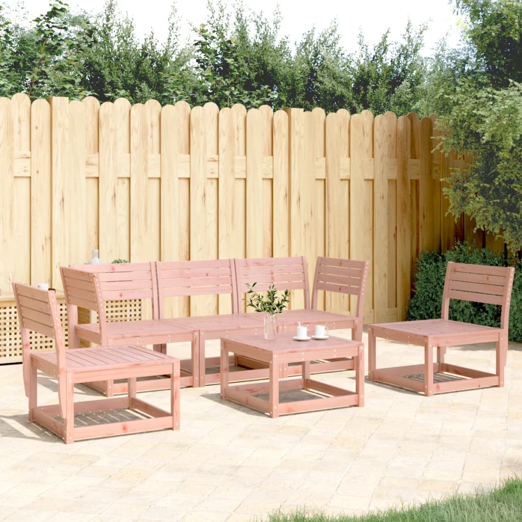 JUNG Vida 5-tlg. Garten-Sofagarnitur Massivholz Douglasie