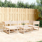 JUNG Vida 6-tlg. Garten-Sofagarnitur Massivholz Kiefer