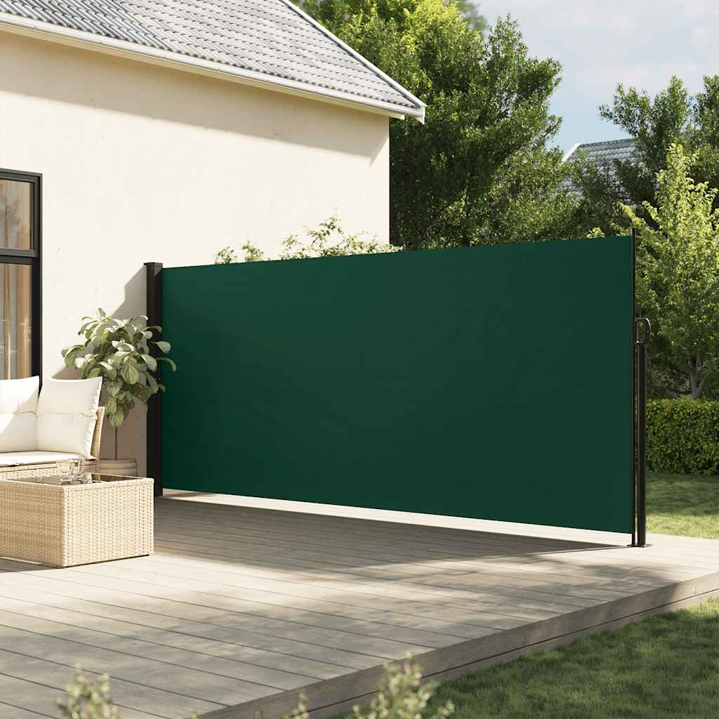 JUNG Vida Seitenmarkise Ausziehbar Dunkelgrün 160x300 cm
