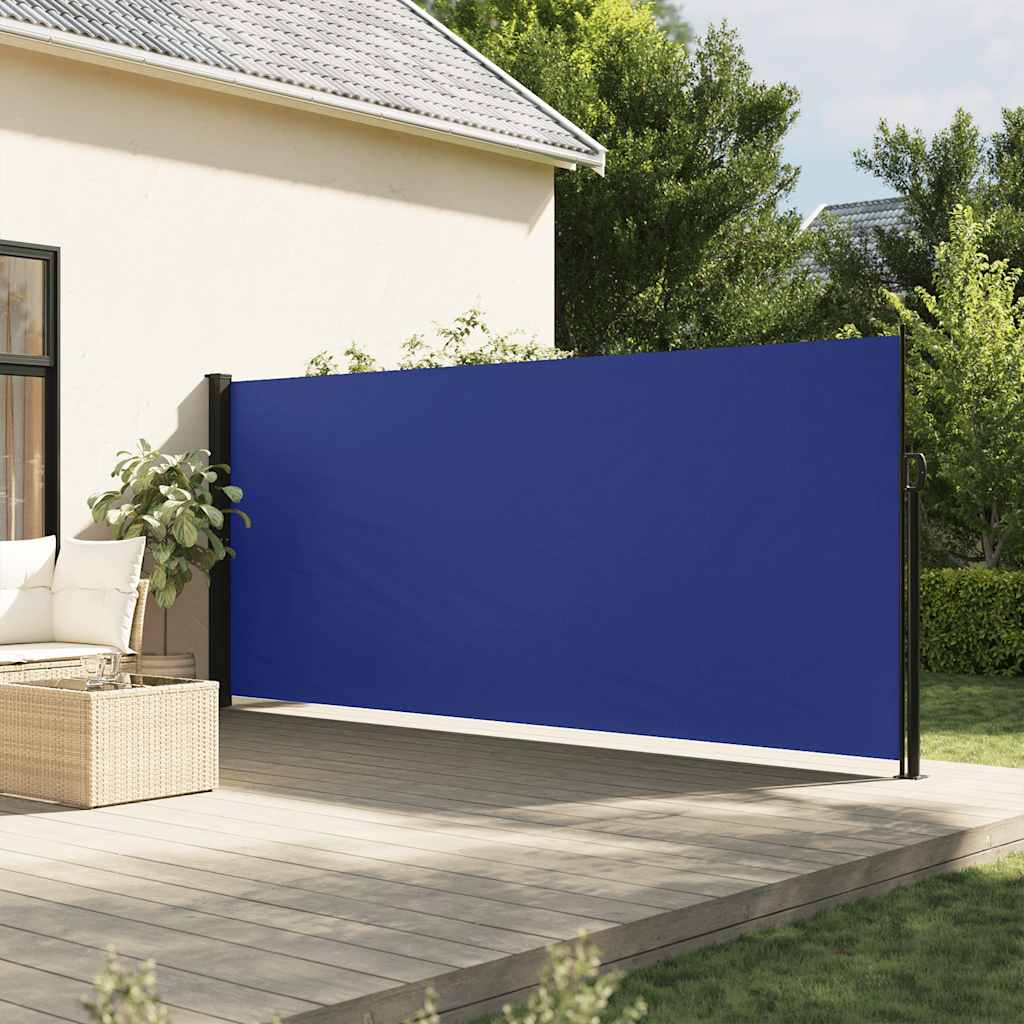 JUNG Vida Seitenmarkise Ausziehbar Blau 160x500 cm
