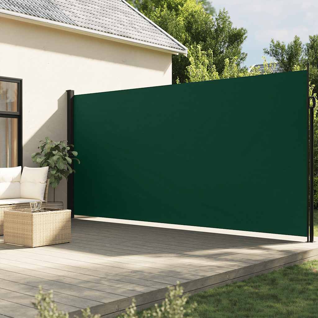 JUNG Vida Seitenmarkise Ausziehbar Dunkelgrün 200x600 cm