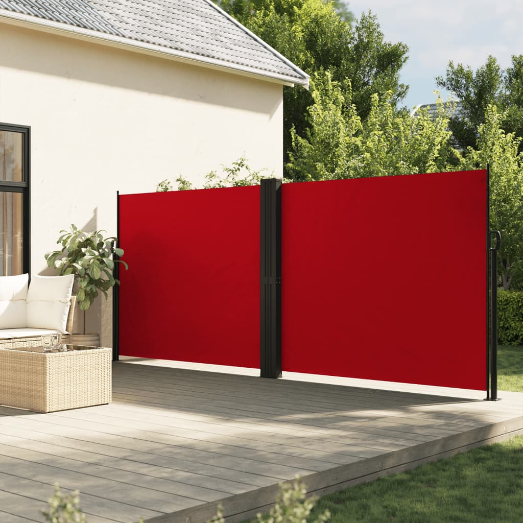 JUNG Vida Seitenmarkise Ausziehbar Rot 160x600 cm