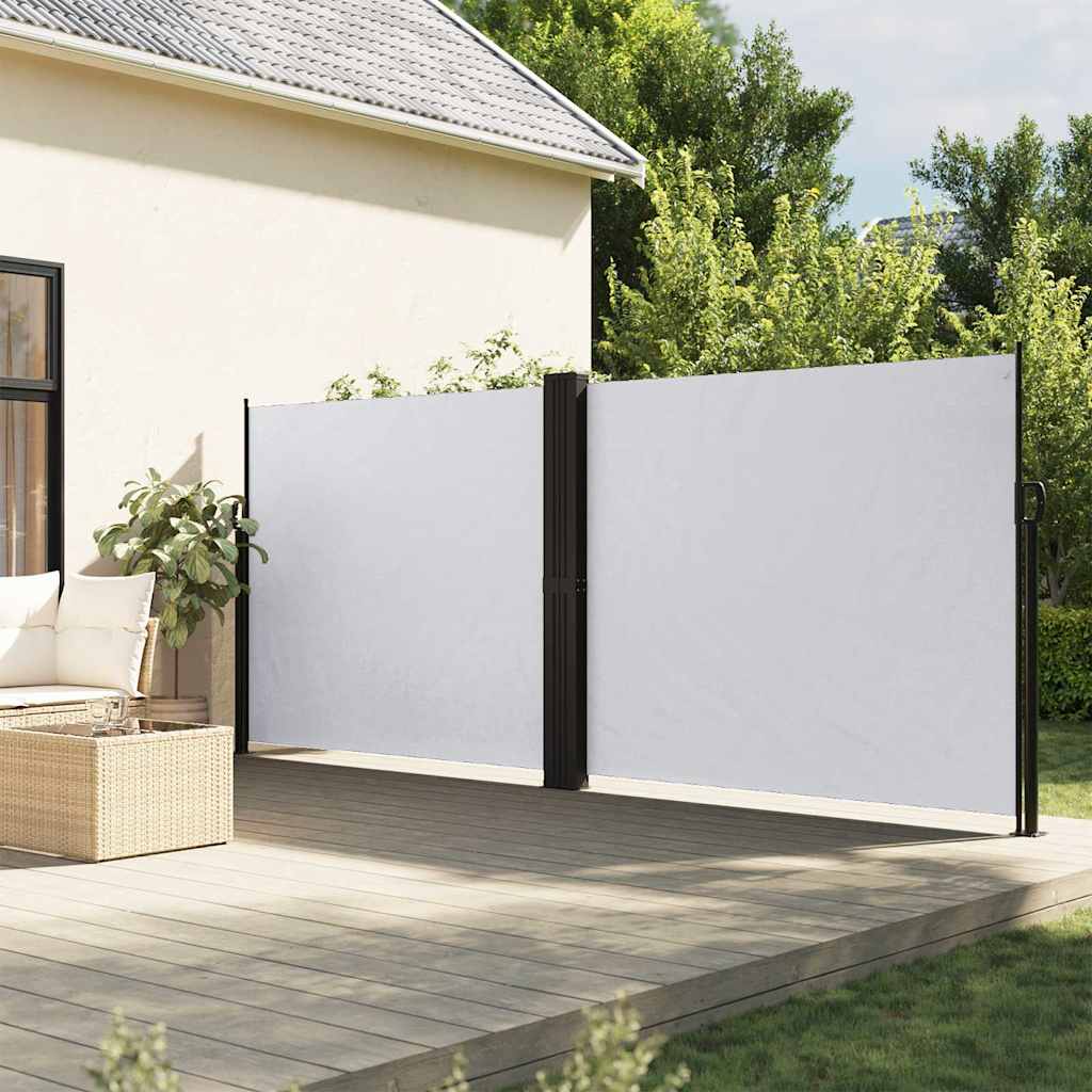 JUNG Vida Seitenmarkise Ausziehbar Weiß 160x600 cm