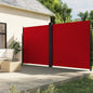 JUNG Vida Seitenmarkise Ausziehbar Rot 220x600 cm