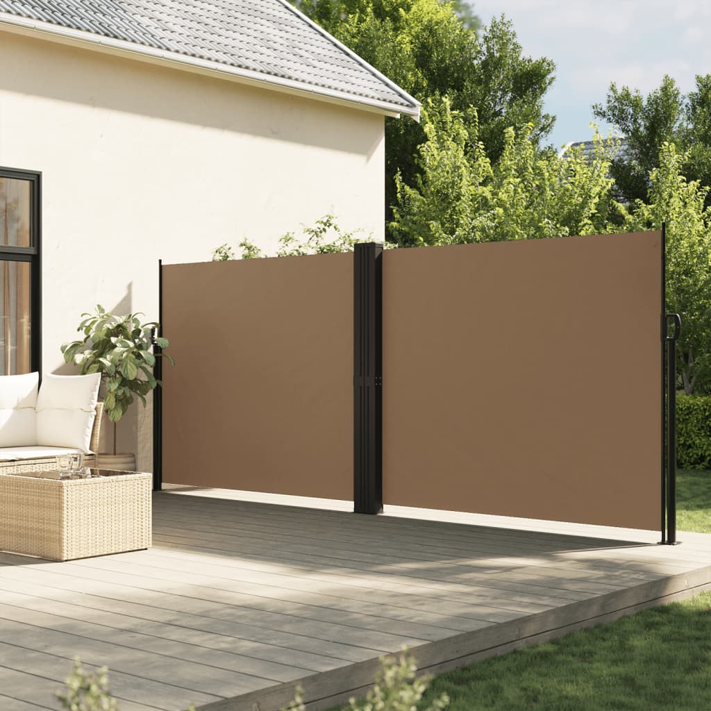 JUNG Vida Seitenmarkise Ausziehbar Taupe 160x1000 cm