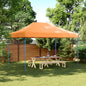 JUNG Vida Partyzelt Faltbar Pop-Up Orange 410x279x315 cm
