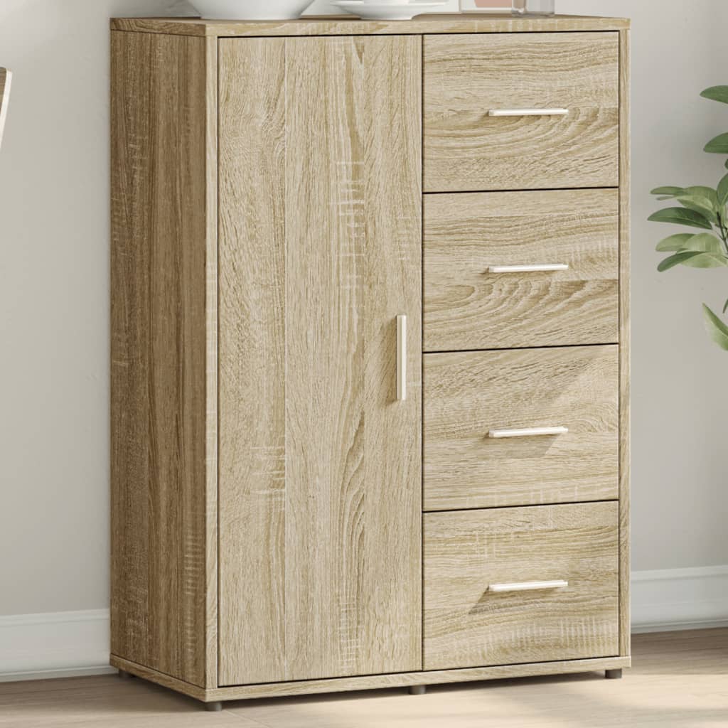 JUNG Vida Sideboard Sonoma-Eiche 60x31x84 cm Holzwerkstoff