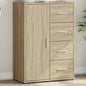 JUNG Vida Sideboard Sonoma-Eiche 60x31x84 cm Holzwerkstoff