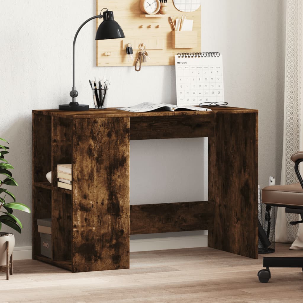 JUNG Vida Schreibtisch Räuchereiche 102x50x75 cm Holzwerkstoff