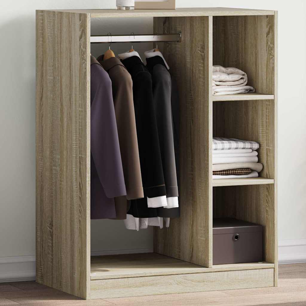 JUNG Vida Kleiderschrank Sonoma-Eiche 77x48x102 cm Holzwerkstoff