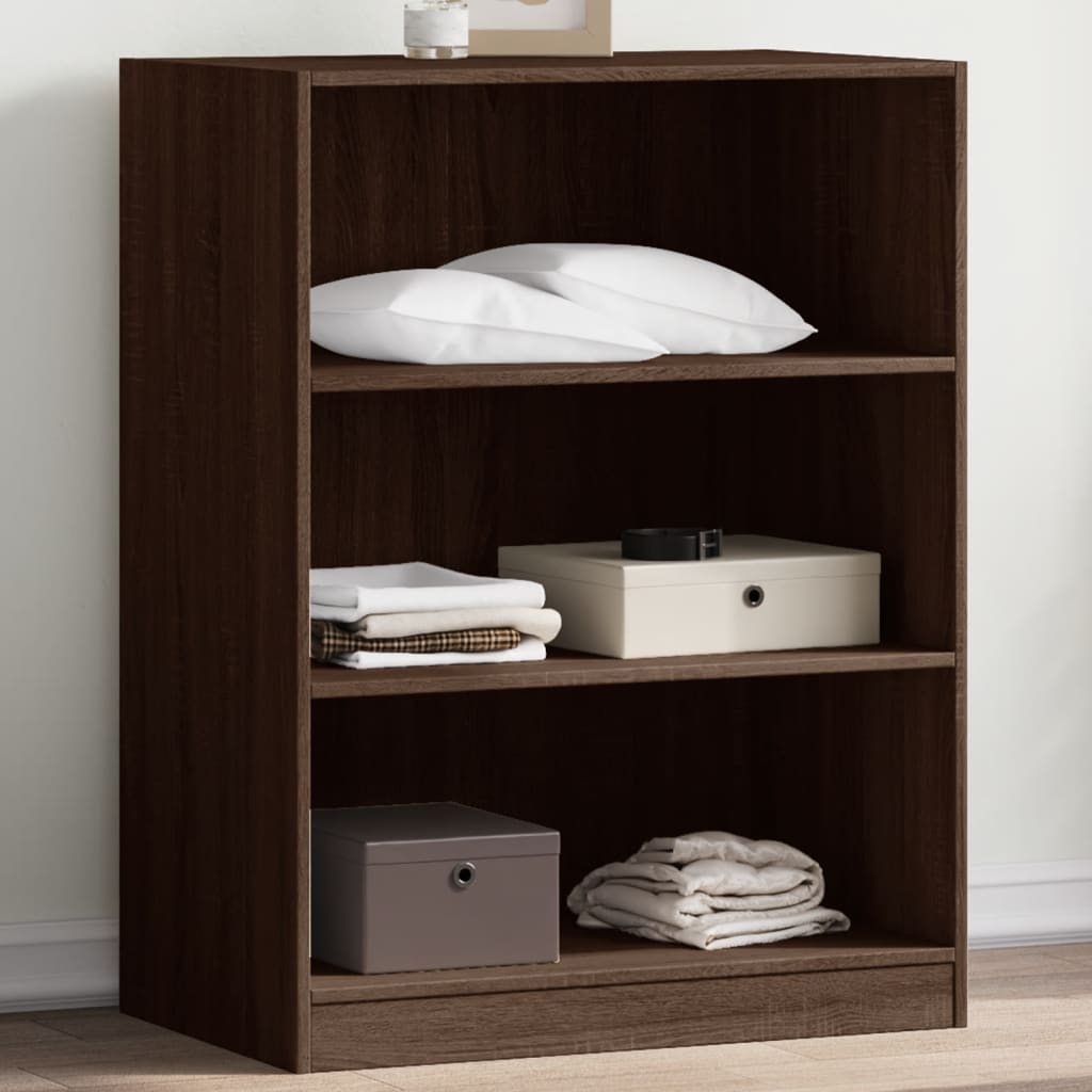 JUNG Vida Kleiderschrank Braun Eichen-Optik 77x48x102 cm Holzwerkstoff