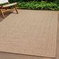 JUNG Vida Teppich ZIZUR 240x340 cm Jute-Optik Indoor und Outdoor