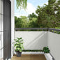 JUNG Vida Balkon-Sichtschutz Weiß 400x90 cm PVC