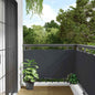 JUNG Vida Balkon-Sichtschutz Anthrazit 600x120 cm PVC