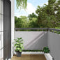 JUNG Vida Balkon-Sichtschutz Grau 700x120 cm PVC