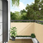 JUNG Vida Balkon-Sichtschutz Creme 1000x120 cm PVC