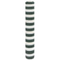 JUNG Vida Zaunblende Grün und Weiß 2x50 m HDPE 75 g/m²