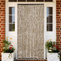 JUNG Vida Fliegenvorhang Beige und Braun 118x220 cm Chenille