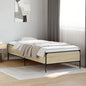 JUNG Vida Bettgestell Sonoma-Eiche 75x190 cm Holzwerkstoff und Metall