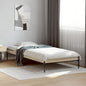 JUNG Vida Bettgestell Sonoma-Eiche 100x200 cm Holzwerkstoff und Metall