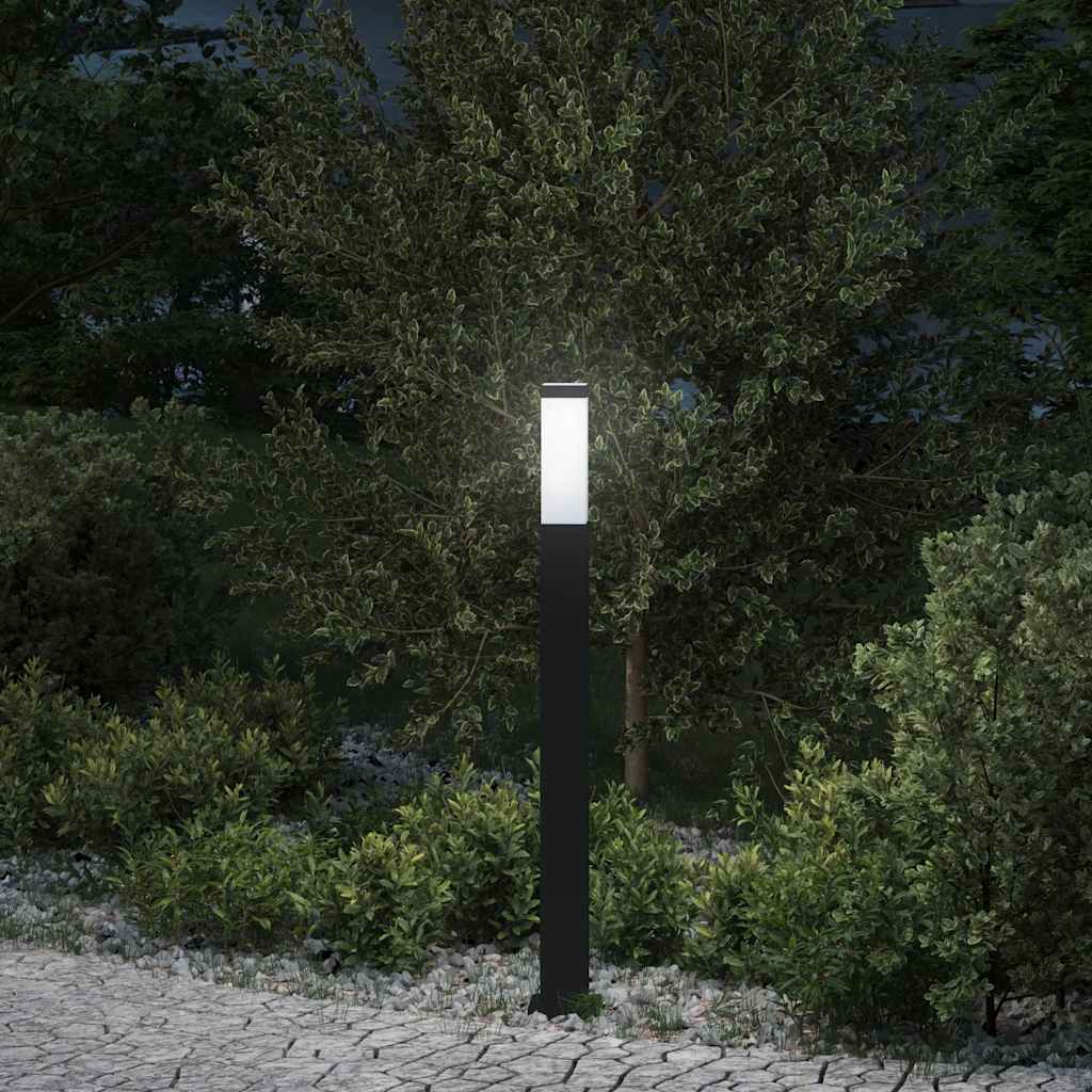 JUNG Vida Pollerleuchte 80 cm Schwarz IP44