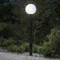 JUNG Vida Pollerleuchte mit Auslass 120 cm Schwarz IP44
