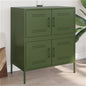 JUNG Vida Sideboard Olivgrün 68x39x79 cm Stahl