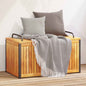 JUNG Vida Gartenbox 85x45x45/53 cm Massivholz Akazie und Stahl