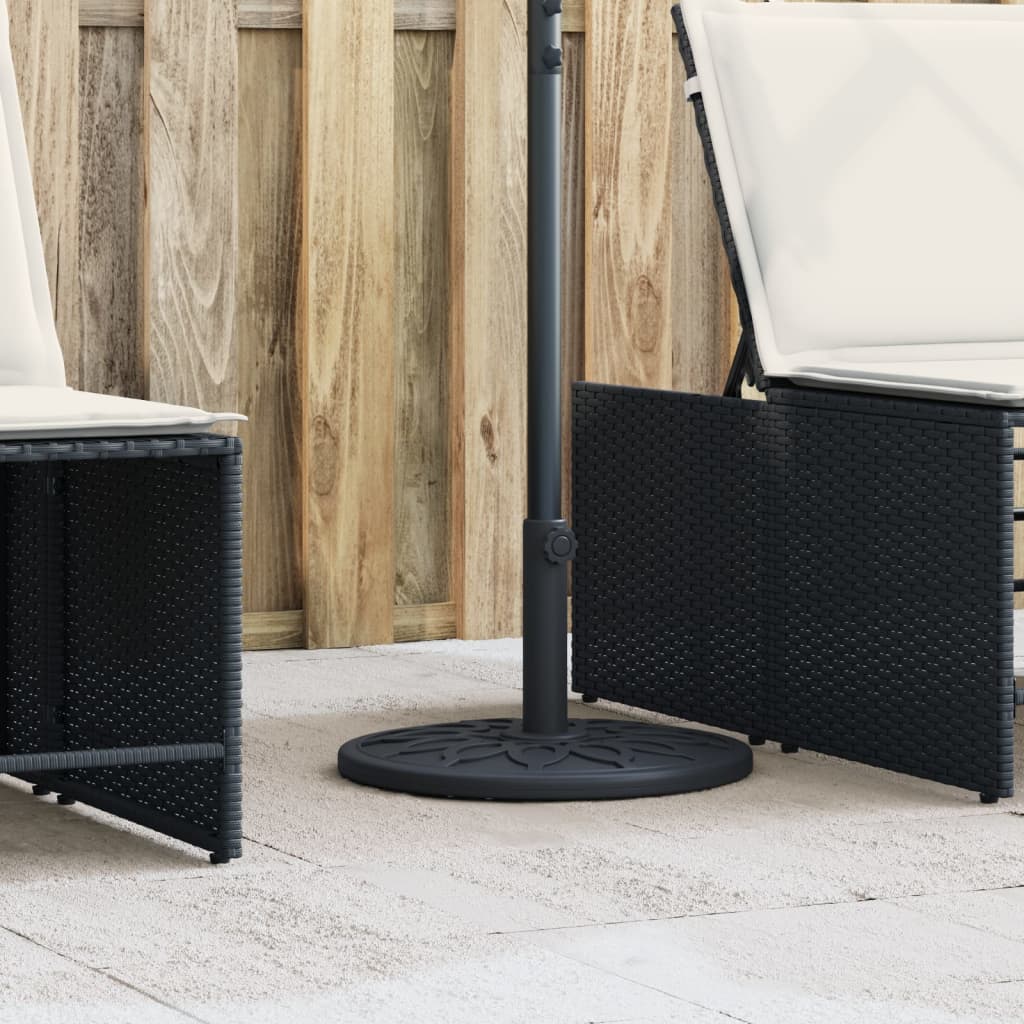 JUNG Vida Sonnenschirmständer für Ø38/48 mm Mast 12 kg Rund