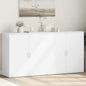 JUNG Vida Sideboards 2 Stk. Weiß 79x38x80 cm Holzwerkstoff