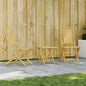 JUNG Vida 3-tlg. Bistro-Set Bambus
