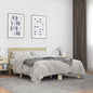 JUNG Vida Bettgestell Sonoma-Eiche 135x190 cm Holzwerkstoff und Metall