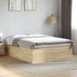 JUNG Vida Bettgestell Sonoma-Eiche 140x200 cm Holzwerkstoff