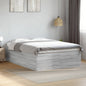 JUNG Vida Bettgestell Grau Sonoma 120x200 cm Holzwerkstoff