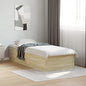 JUNG Vida Bettgestell Sonoma-Eiche 90x200 cm Holzwerkstoff