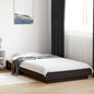 JUNG Vida Bettgestell mit LED Schwarz 90x190 cm Holzwerkstoff