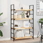 JUNG Vida Schweberegale 2 Stk. 80x30x4 cm Massivholz Akazie Unbehandelt