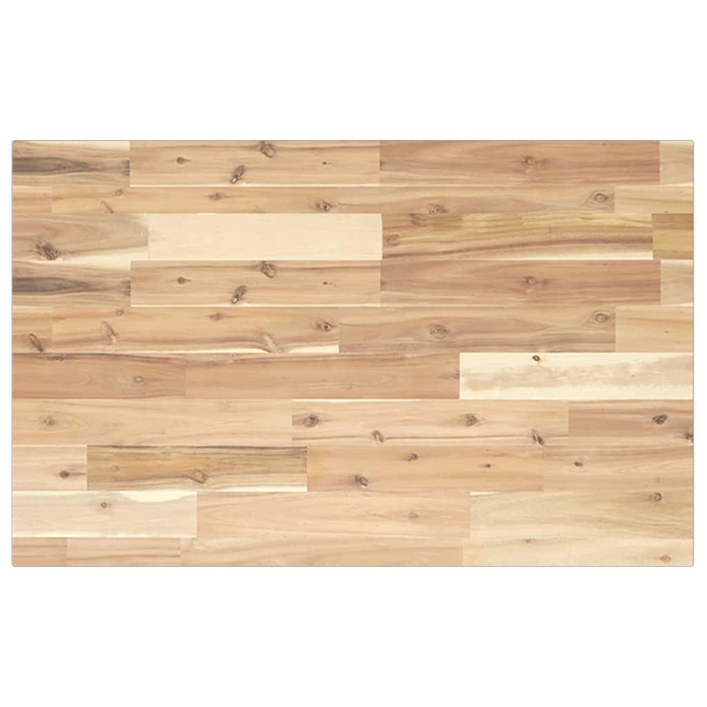 JUNG Vida Waschtischplatte Unbehandelt 100x50x2 cm Massivholz Akazie