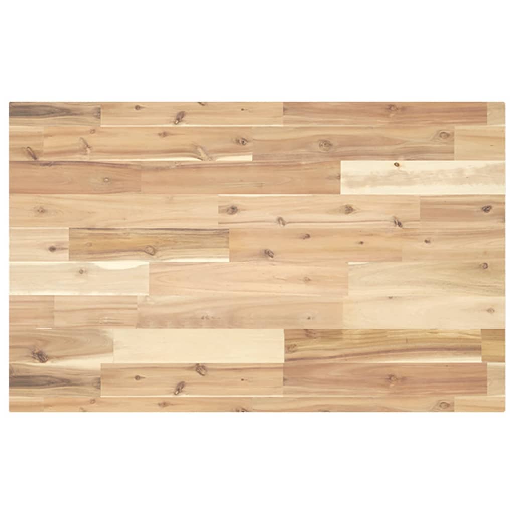 JUNG Vida Waschtischplatte Unbehandelt 160x50x4 cm Massivholz Akazie