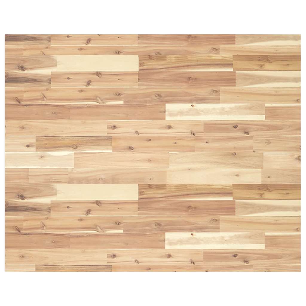 JUNG Vida Schreibtischplatte Unbehandelt 100x80x2 cm Massivholz Akazie